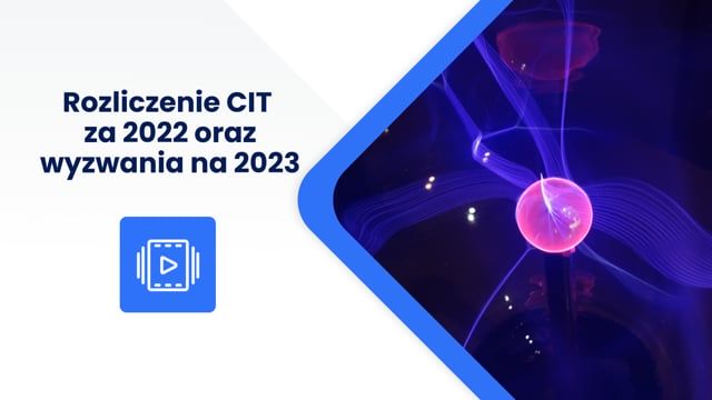 Rozliczenie CIT za 2022